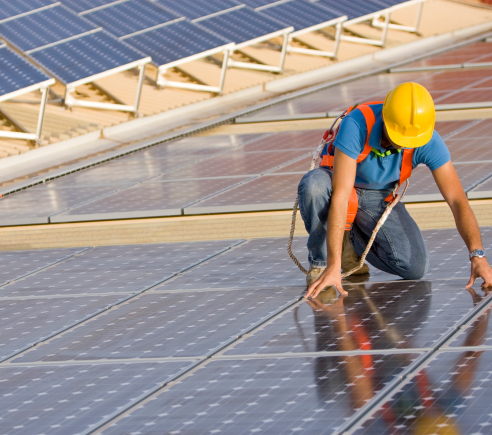 Solar panel technician